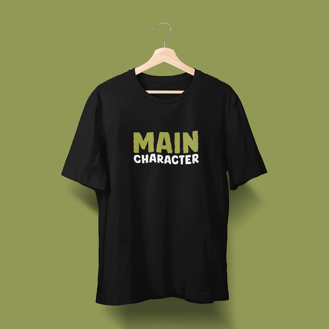 Main Character - Black - Unisex T-Shirt