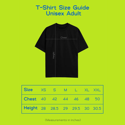 Be a Pine Apple - Black - Over-sized T-Shirt