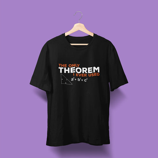Theorem - Black - Unisex T-Shirt