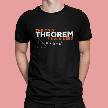 Theorem - Black - Unisex T-Shirt